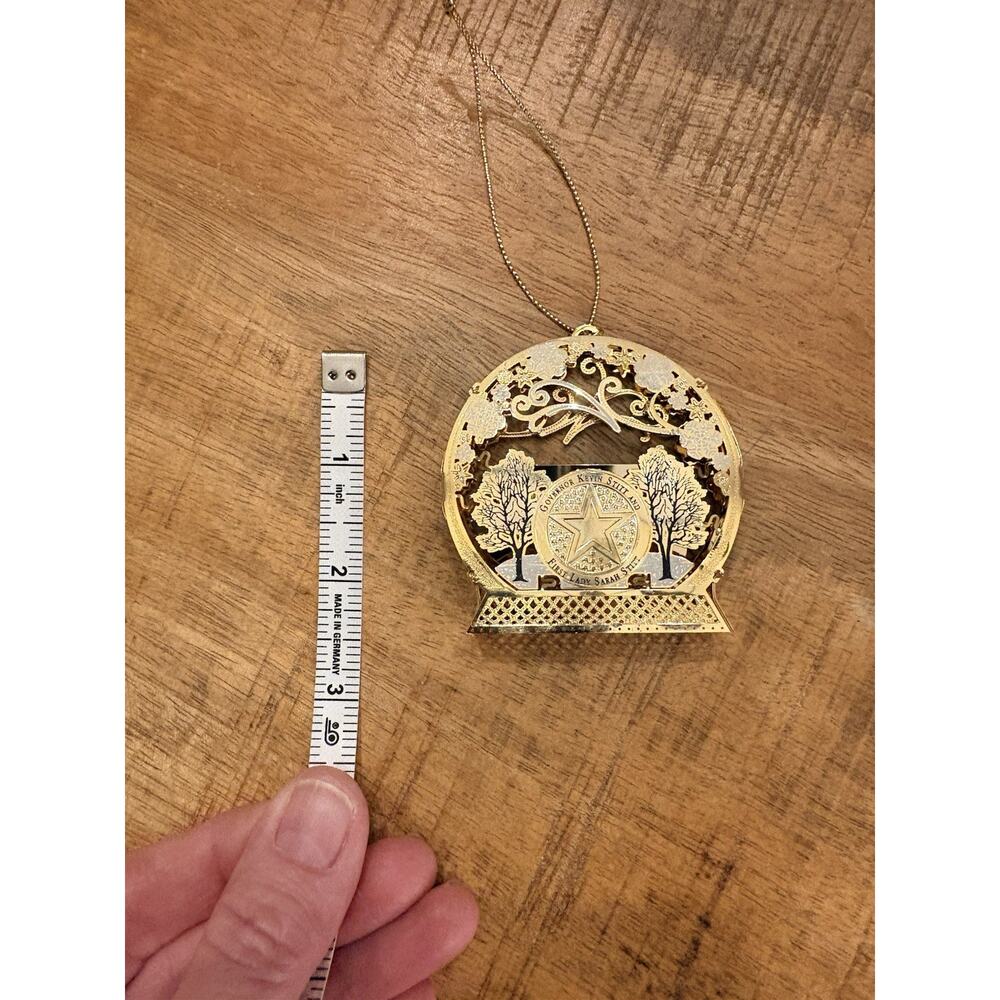 Oklahoma Governor's Mansion Christmas Tree Ornament 2019 Souvenir - Picture 4 of 6